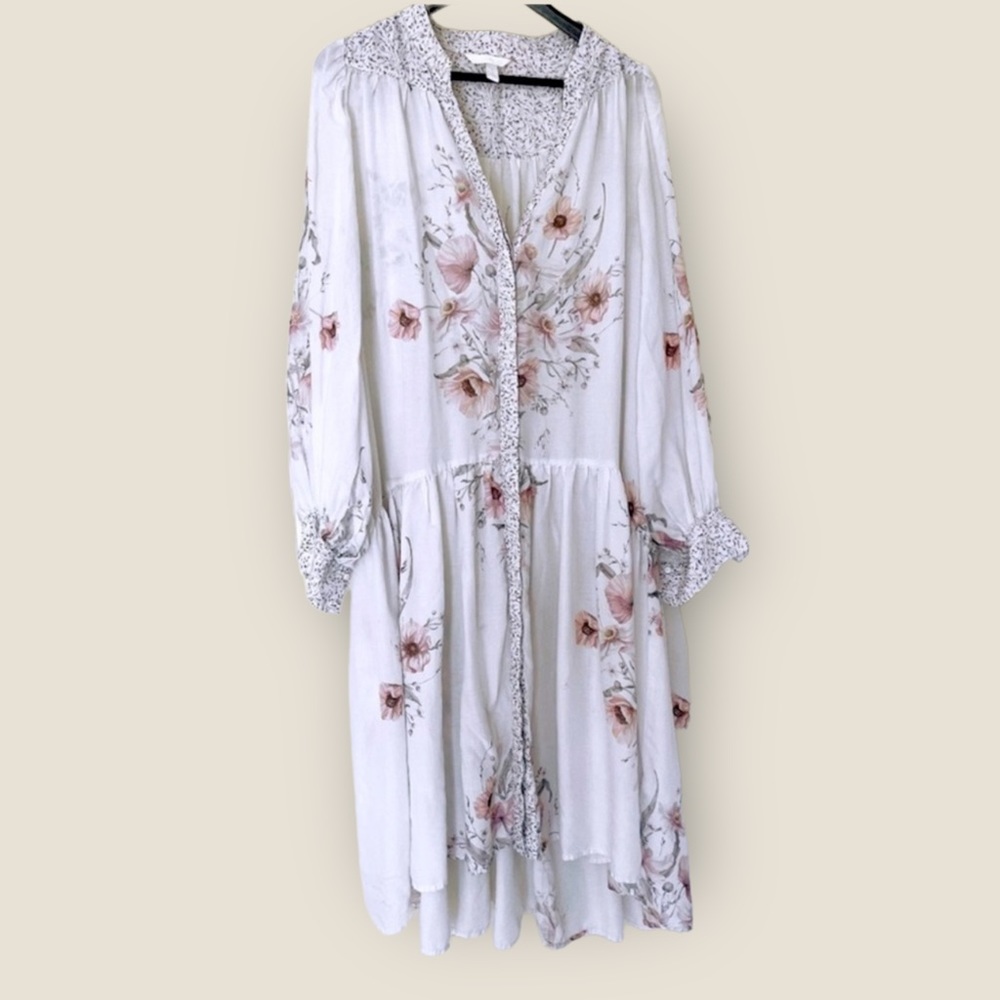 H&M Oversized Boho Floral Dress